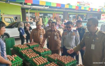 Pj Wali Kota Pastikan Harga Sembako Terkendali