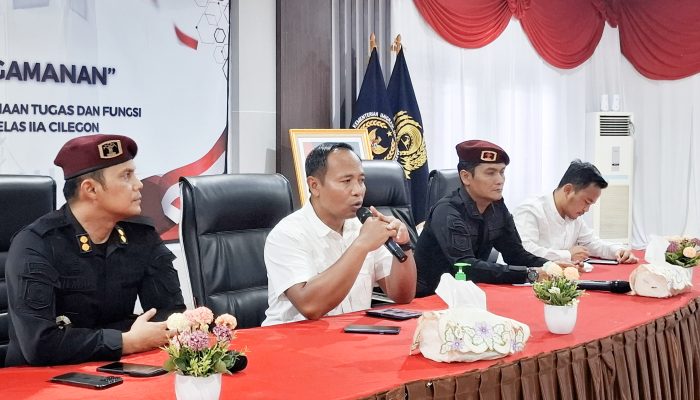 Lapas Cilegon Gelar Rapat Dinas Pengamanan : Memperkuat Fungsi dan Tugas Pengamanan