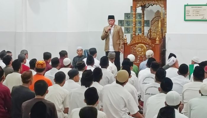 Direktur Pelayanan Tahanan dan Anak Beri Motivasi WBP di Safari Ramadan Lapas Cilegon