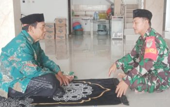 Babinsa Koramil 2302/Bojonegara, Komsos Membahas Tentang Kegiatan Ramadhan